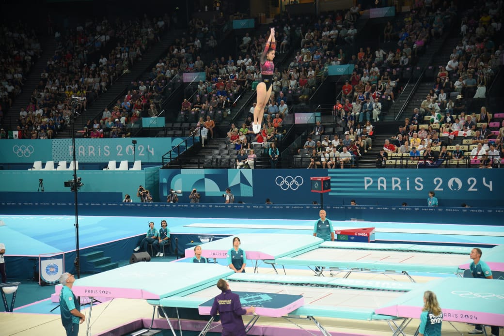 Batut gimnastımız Paris-2024-də ilk çıxışını başa vurdu&nbsp;