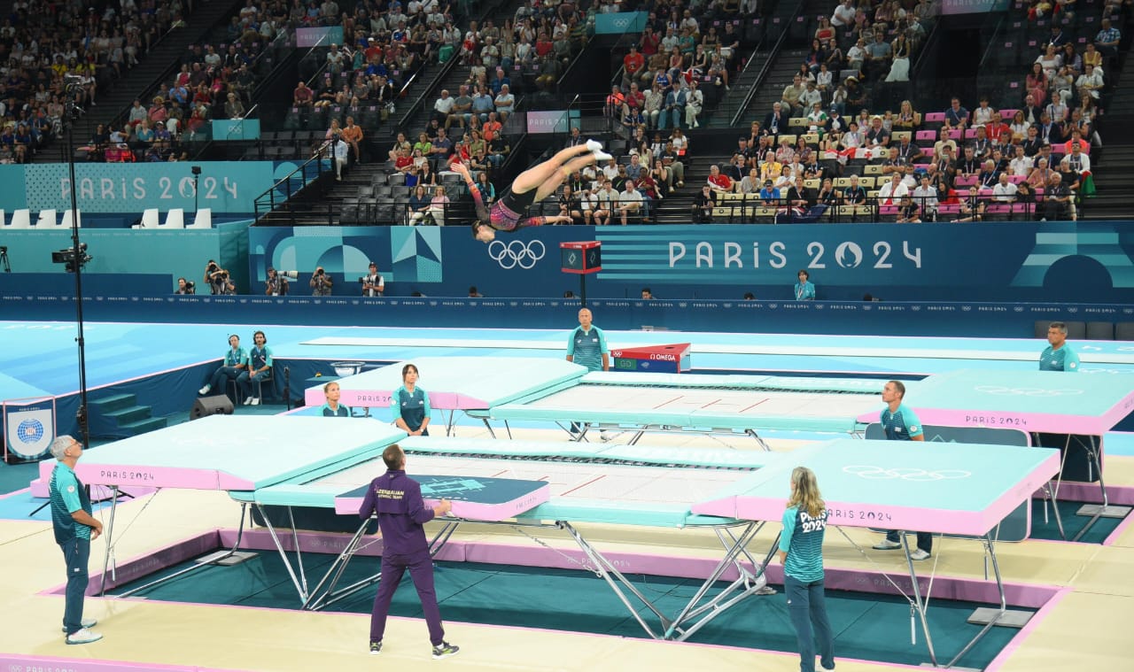 Batut gimnastımız Paris-2024-də ilk çıxışını başa vurdu&nbsp;