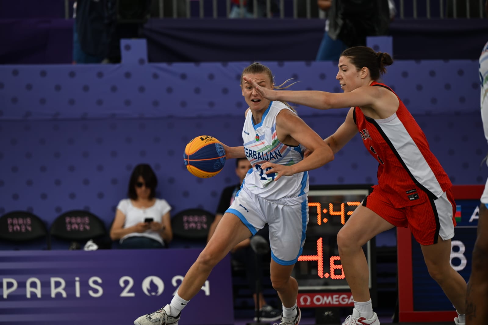 Paris-2024: Basketbol millimiz medallar uğrunda mübarizəni dayandırdı