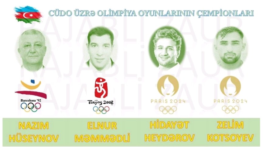 Azərbaycan cüdoçuları Yay Olimpiya Oyunlarında