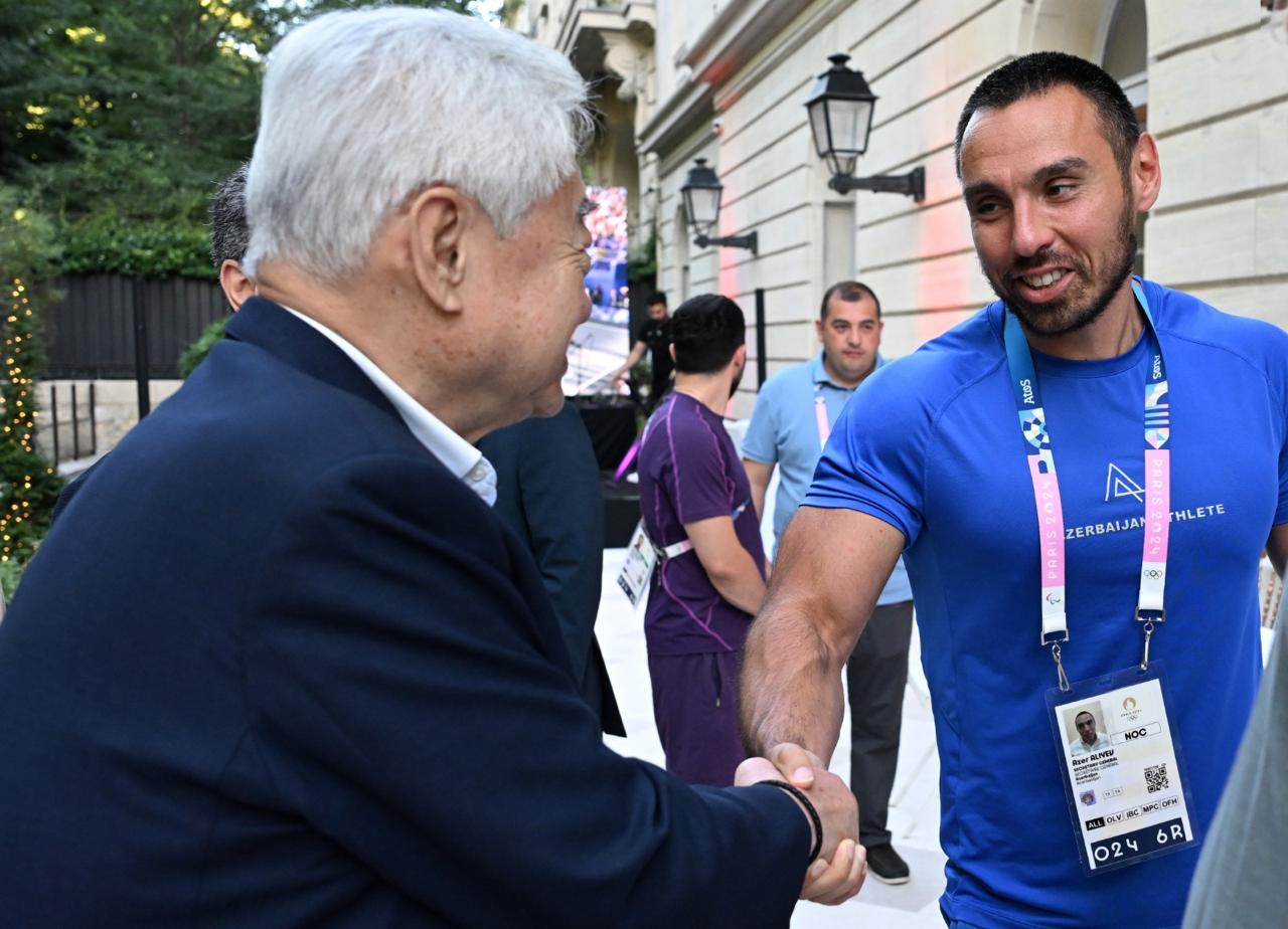 Ümumdünya Taekvondo Federasiyasının prezidenti Azərbaycan Olimpiya Evində olub