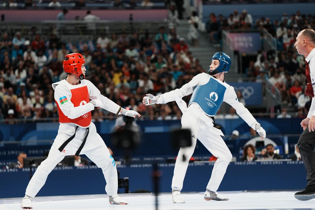 Paris-2024: Taekvondoçumuz 1/4 finala vəsiqə qazandı