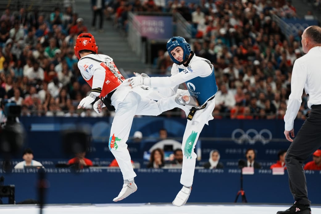 Paris-2024: Taekvondoçumuz 1/4 finala vəsiqə qazandı