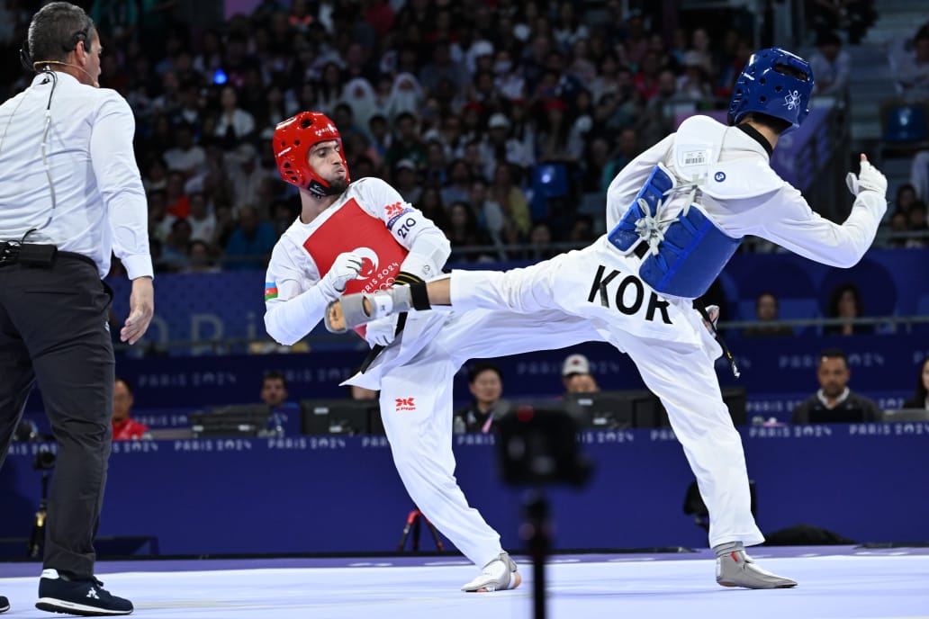 Taekvondoçumuz Paris-2024 Yay Olimpiya Oyunlarının gümüş medalını qazandı