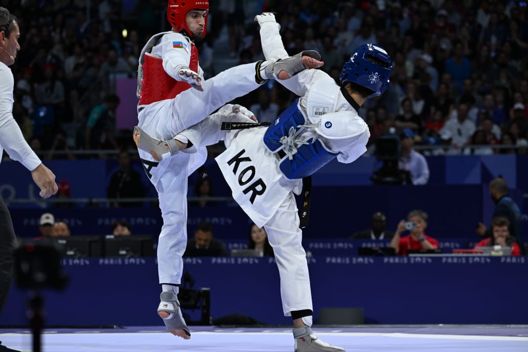 Taekvondoçumuz Paris-2024 Yay Olimpiya Oyunlarının gümüş medalını qazandı