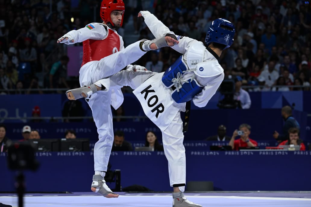 Taekvondoçumuz Paris-2024 Yay Olimpiya Oyunlarının gümüş medalını qazandı