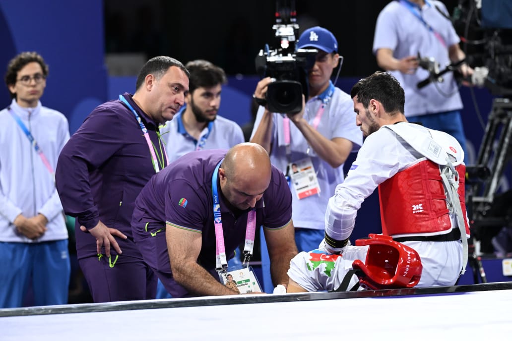 Taekvondoçumuz Paris-2024 Yay Olimpiya Oyunlarının gümüş medalını qazandı