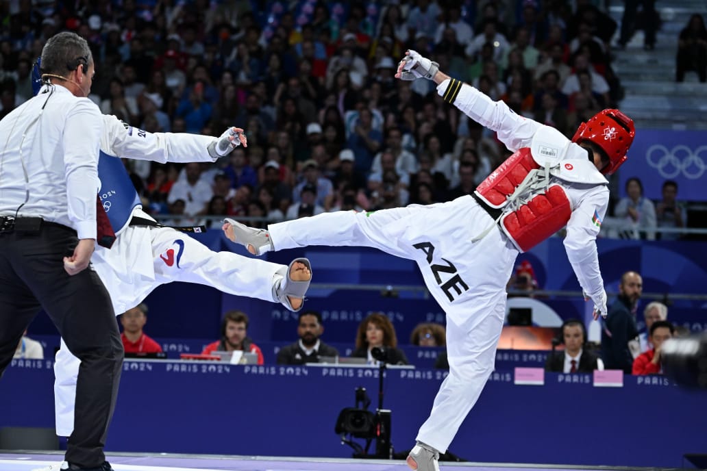 Taekvondoçumuz Paris-2024 Yay Olimpiya Oyunlarının gümüş medalını qazandı
