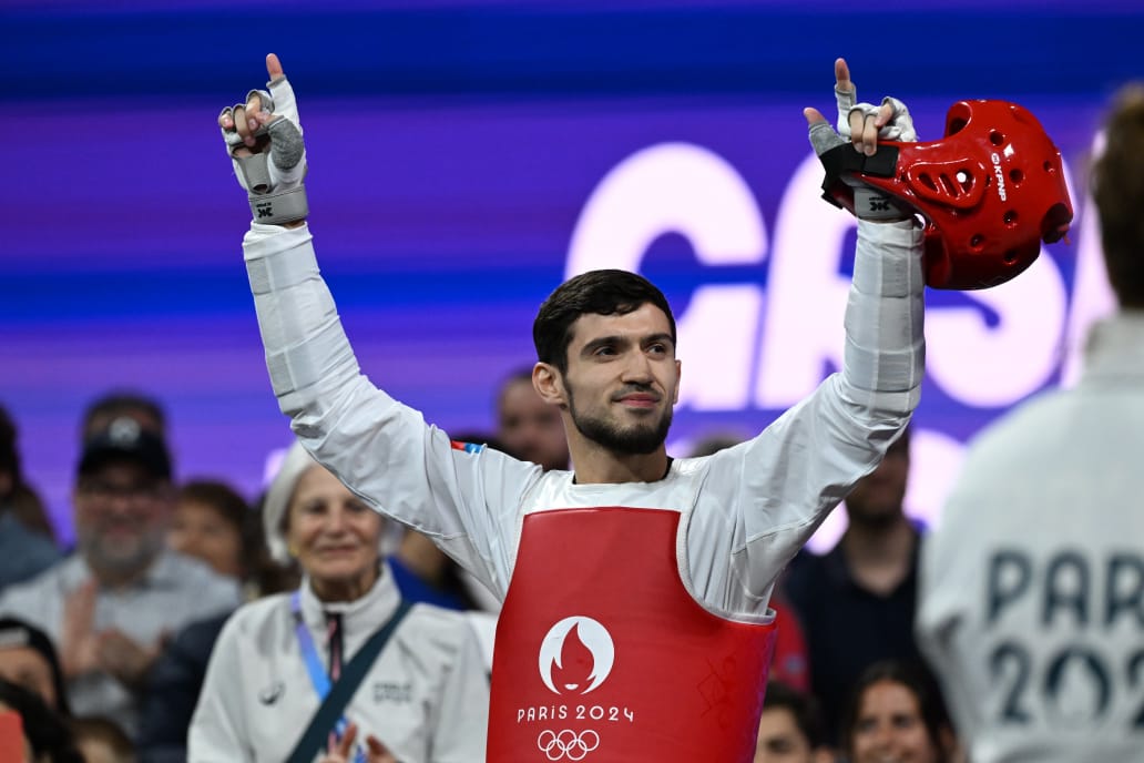 Taekvondoçumuz Paris-2024 Yay Olimpiya Oyunlarının gümüş medalını qazandı