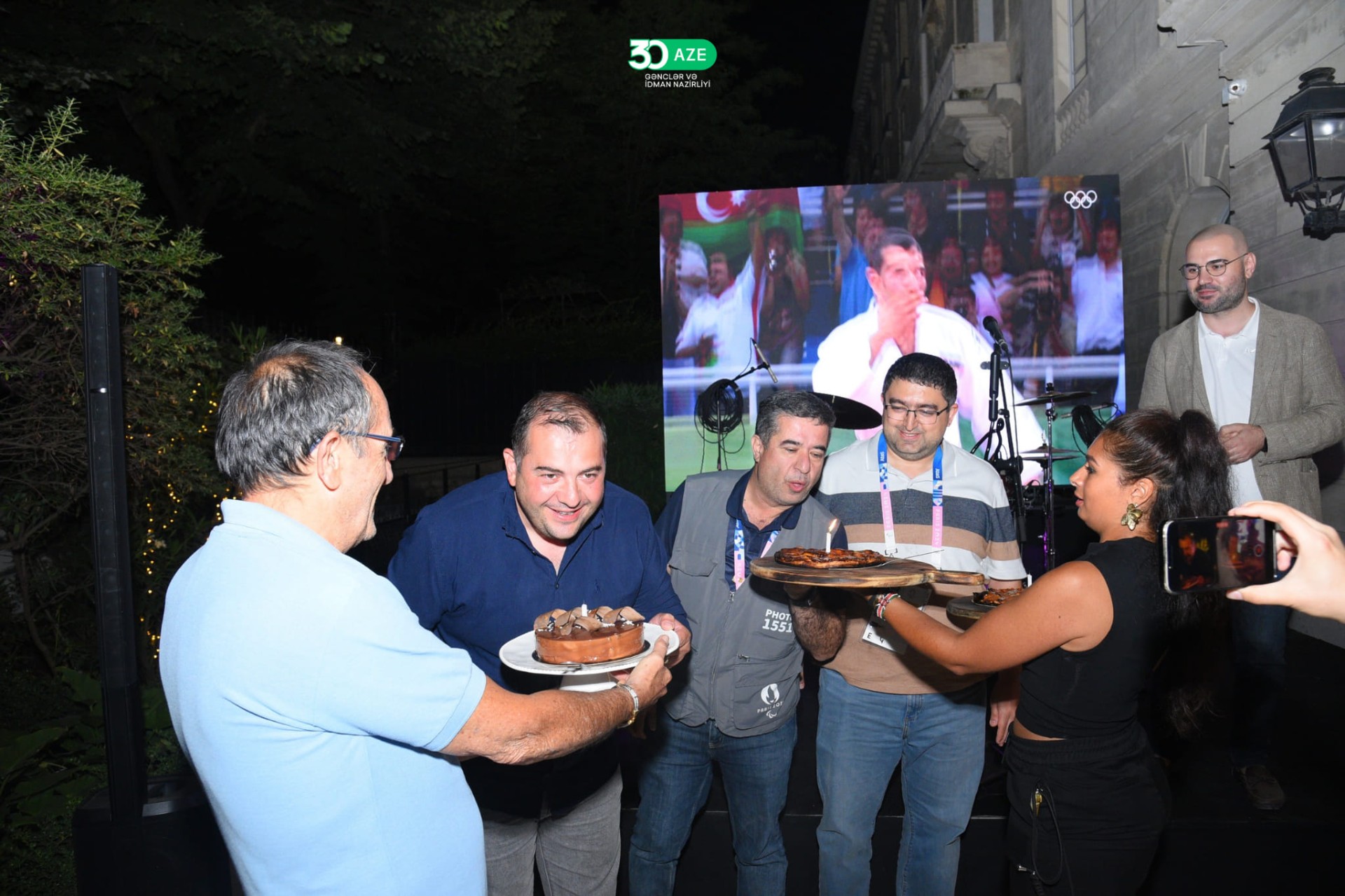 Parisdə Azərbaycan Olimpiya Evində beynəlxalq idman təşkilatlarının nümayəndələri ilə görüşlər keçirilib