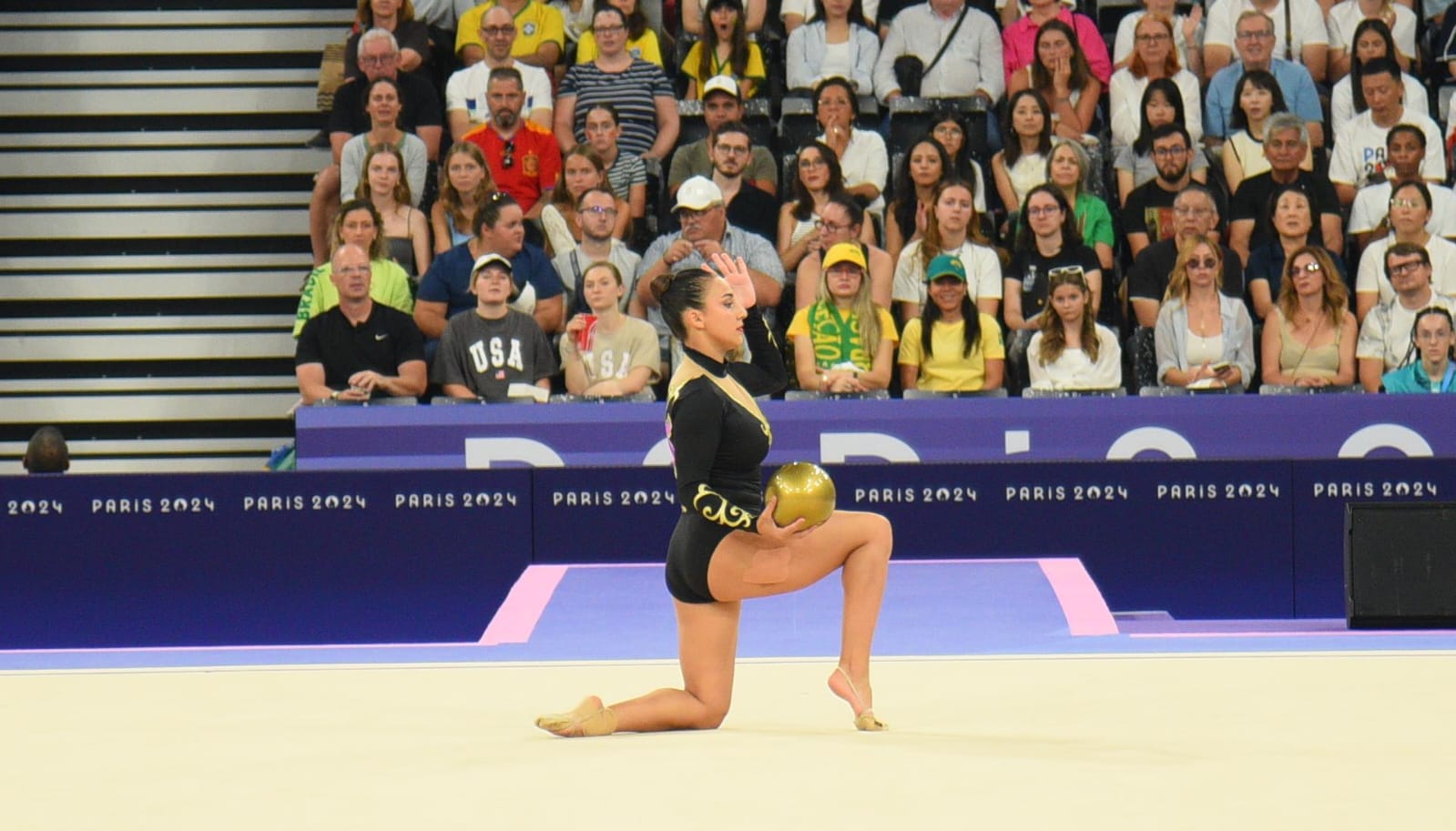 Bədii gimnastımız Paris-2024-də ilk çıxışını etdi