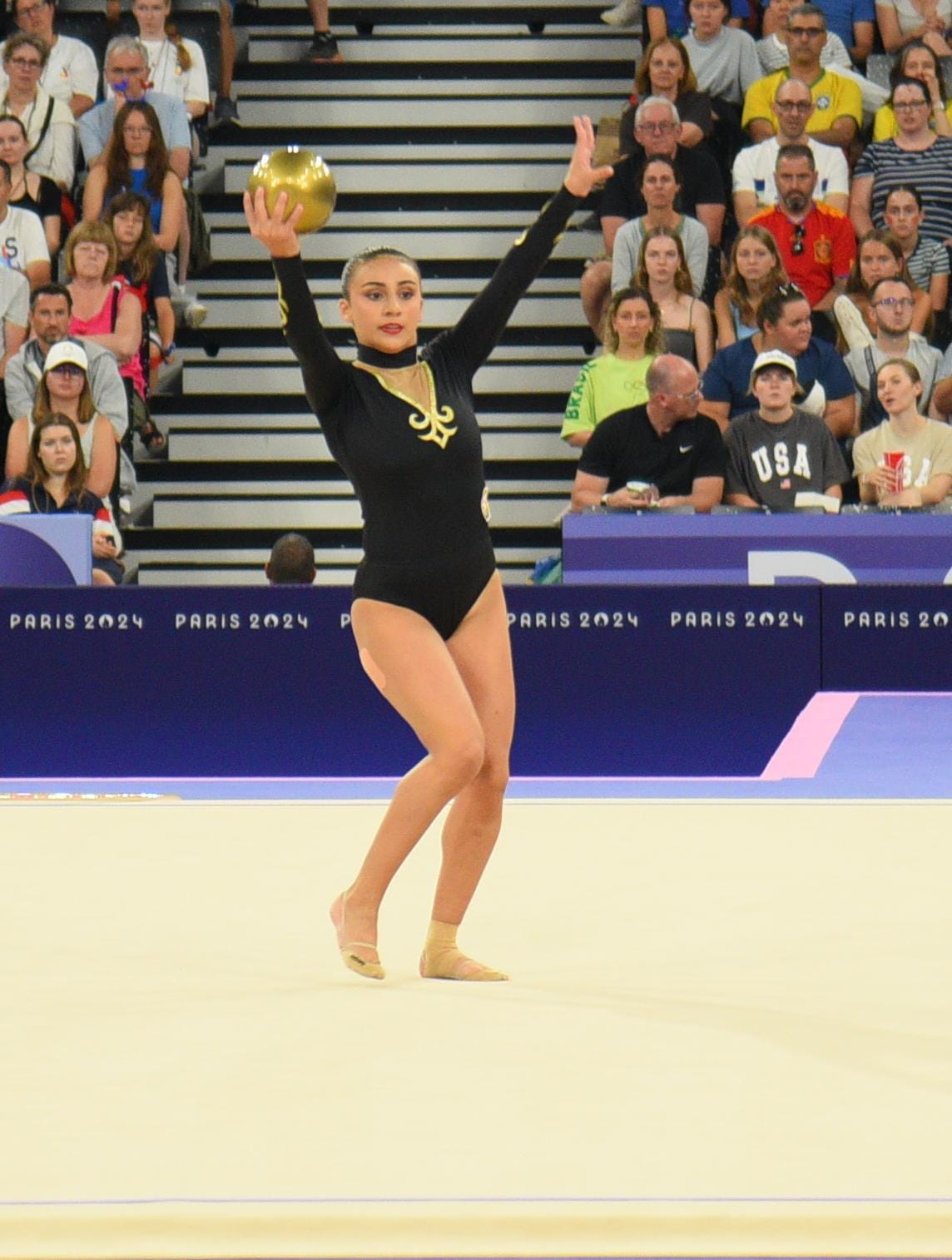Bədii gimnastımız Paris-2024-də ilk çıxışını etdi