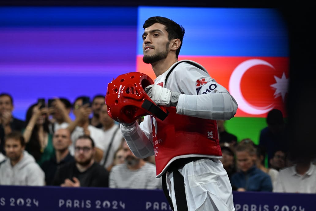 Taekvondoçumuz Paris-2024 Yay Olimpiya Oyunlarının gümüş medalını qazandı
