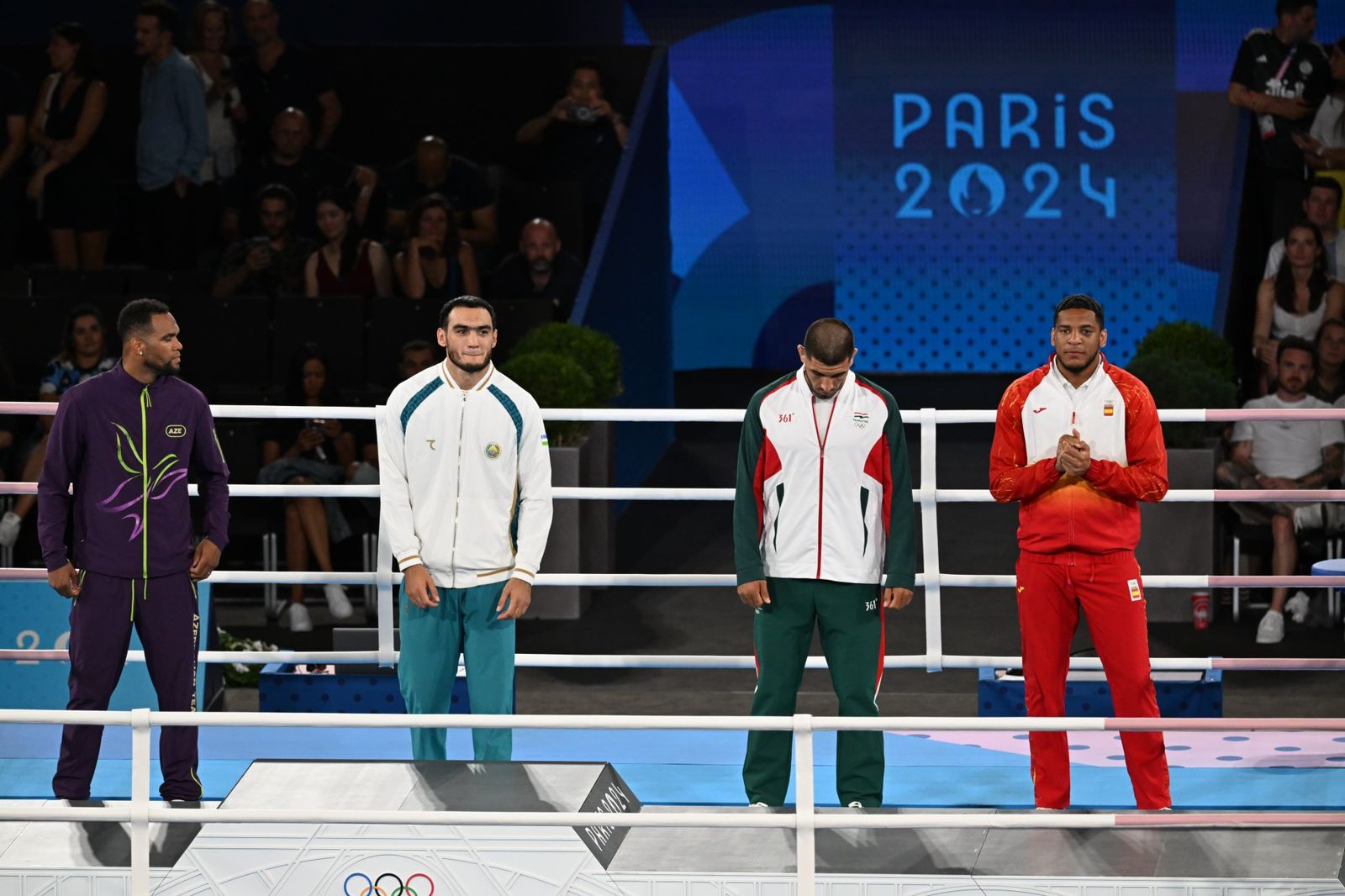 Alfonso Dominqesə Paris-2024-ün gümüş medalı təqdim edildi