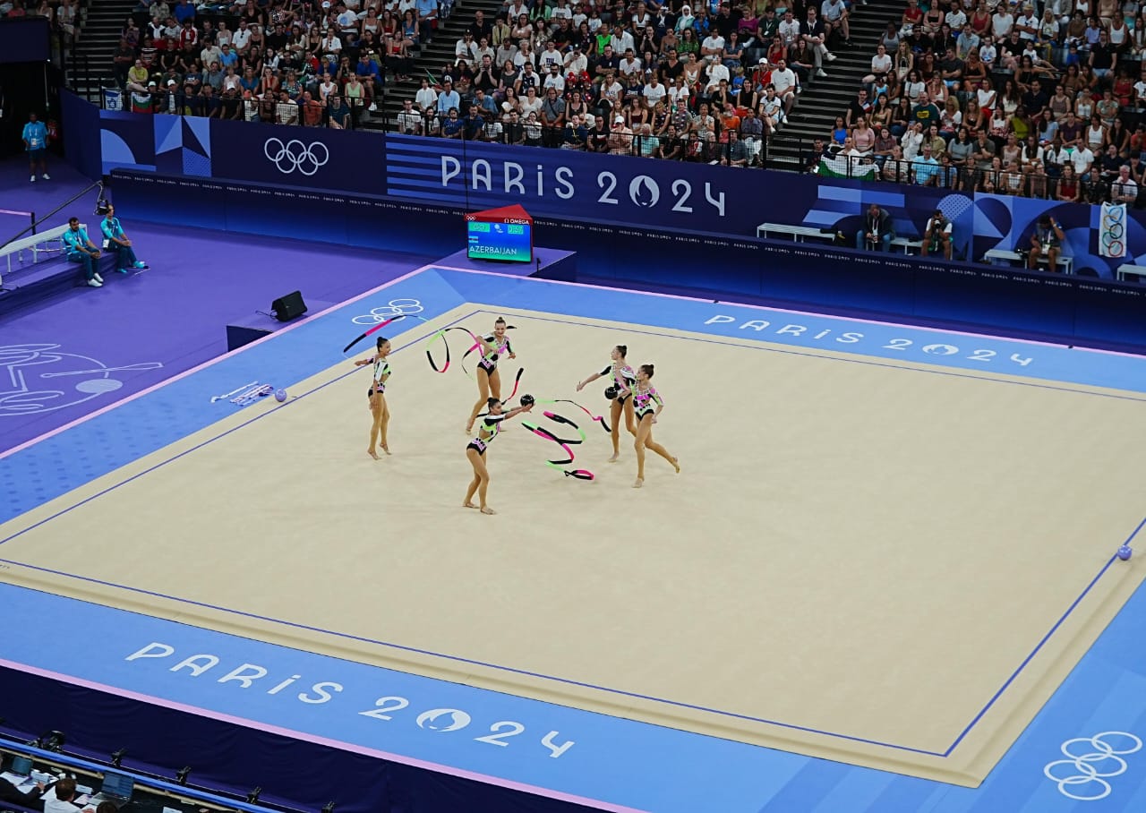 Gimnastika komandamız Paris-2024-də növbəti çıxışını başa vurdu