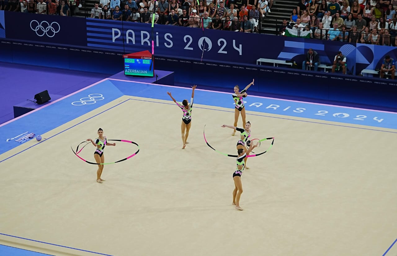 Gimnastika komandamız Paris-2024-də növbəti çıxışını başa vurdu