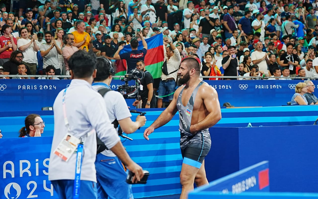 Sərbəst güləşçimiz Paris-2024-ün bürünc medalına sahib çıxdı&nbsp;