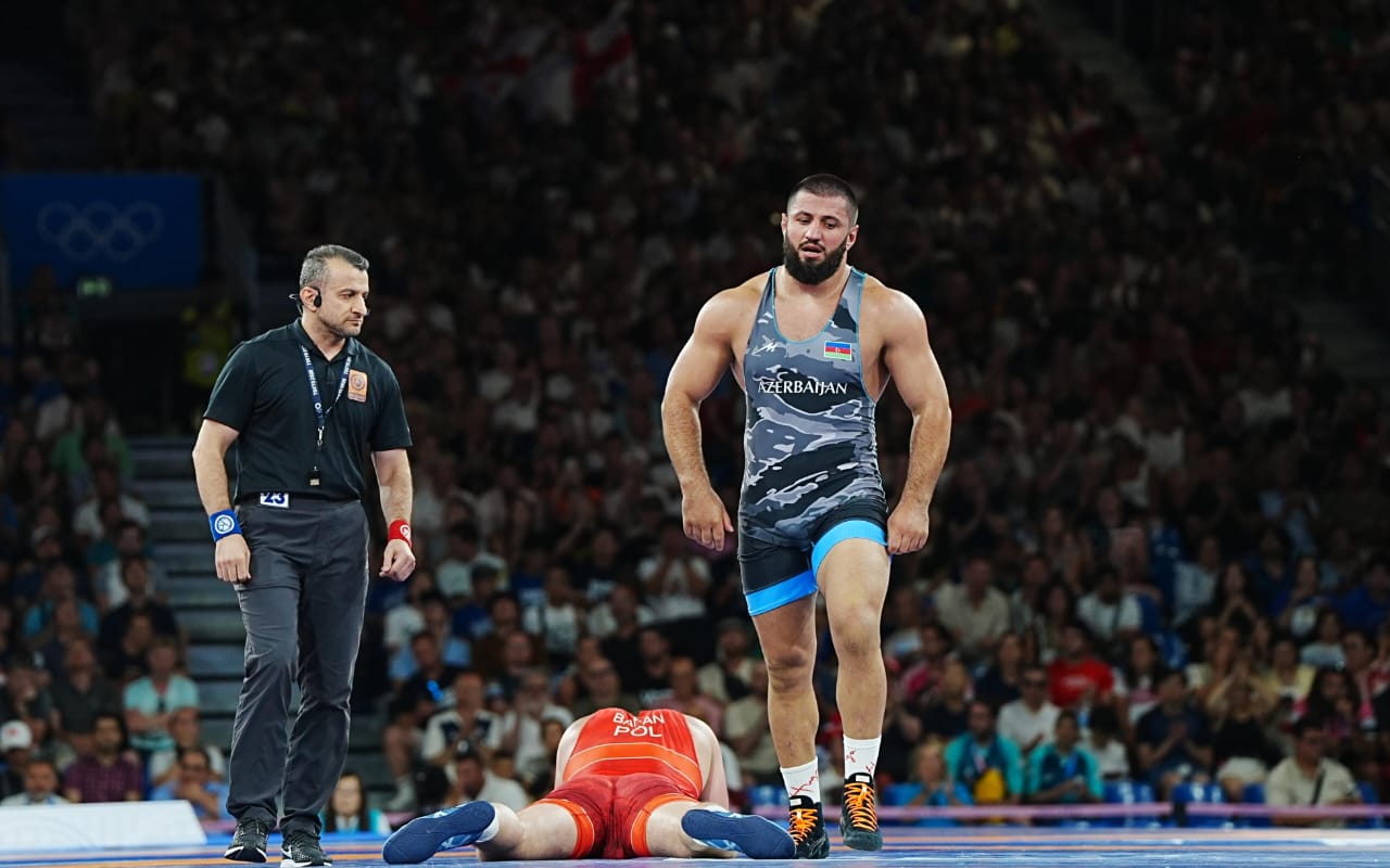 Sərbəst güləşçimiz Paris-2024-ün bürünc medalına sahib çıxdı&nbsp;