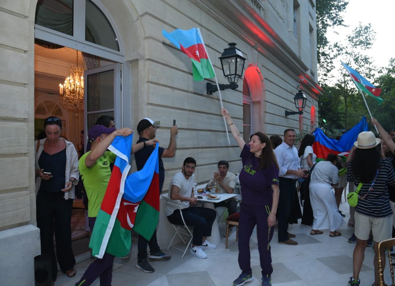 &ldquo;Azərbaycan Olimpiya Evi&rdquo;ndə XXXIII Yay Olimpiya Oyunlarında medal qazanmış idmançılarımızla görüş olub