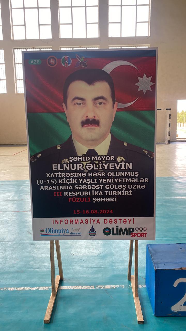 Şəhid mayor Elnur Əliyevin anadan olmasının 48-ci ildönümünə həsr olunmuş III respublika turniri keçirilib