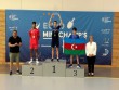 Stolüstü tennisçimiz Fransada bürünc medal qazandı