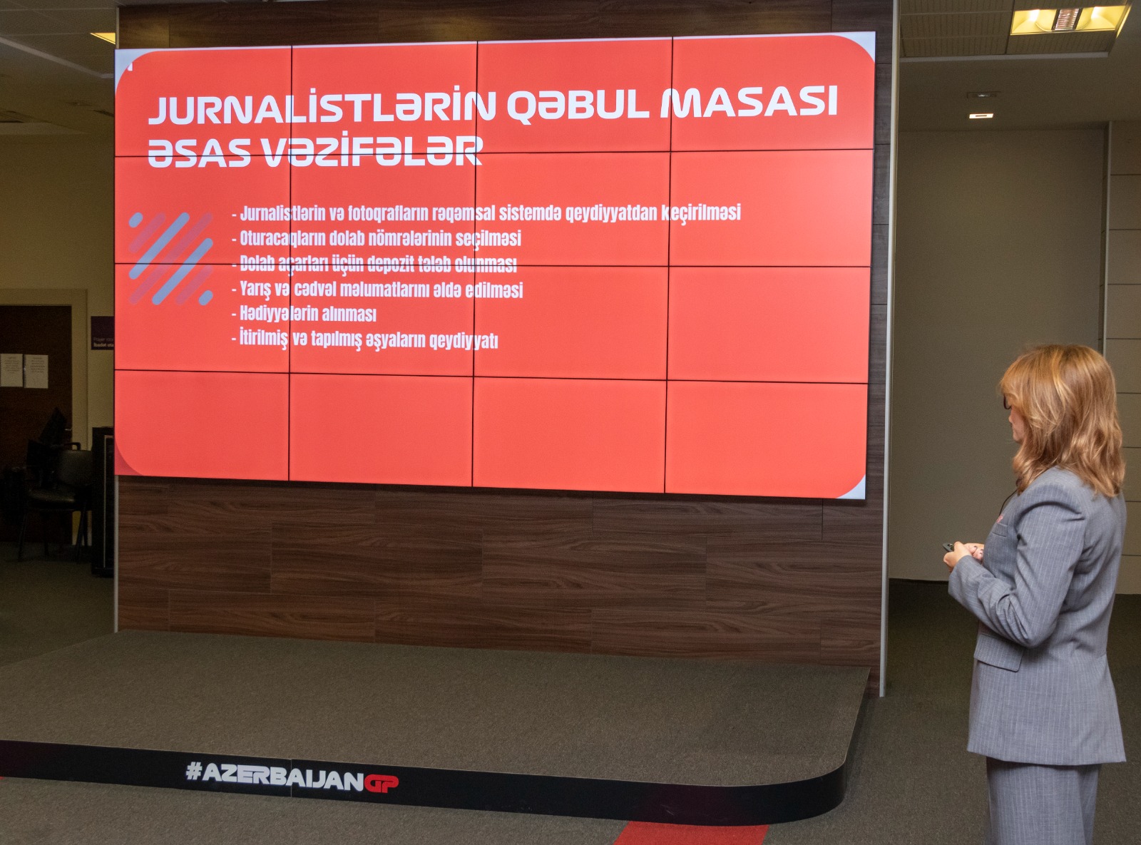 Bakı Şəhər Halqası Əməliyyat Şirkəti media nümayəndələrinin akkreditasiyası ilə bağlı seminar keçirib&nbsp;