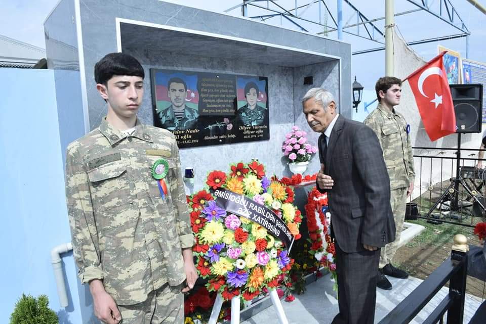 Anım günündə şəhid Nadir Mikayılovun əziz xatirəsi yad edilib