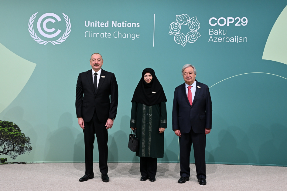 Bakıda COP29-un Liderlər Sammitinin açılış mərasimi keçirilib