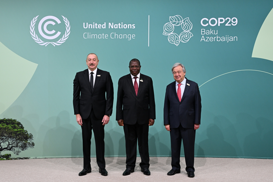 Bakıda COP29-un Liderlər Sammitinin açılış mərasimi keçirilib