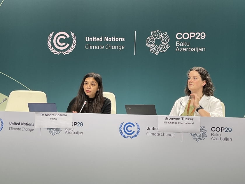 COP29-da neft hasilatının ətraf mühitə təsiri tendensiyasının dəyişməsi mövzusu müzakirə olunub