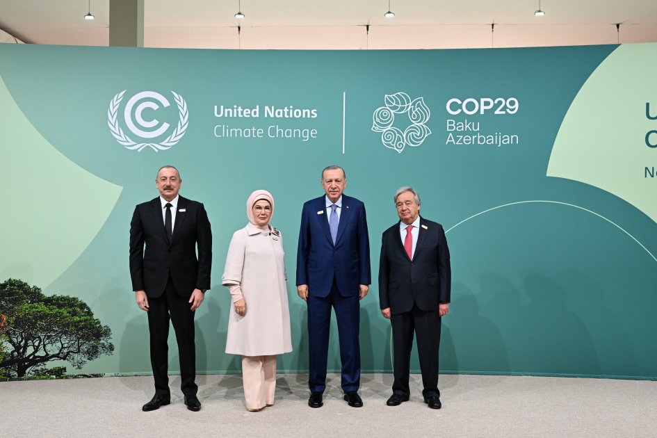 Bakıda COP29-un Liderlər Sammitinin açılış mərasimi keçirilib