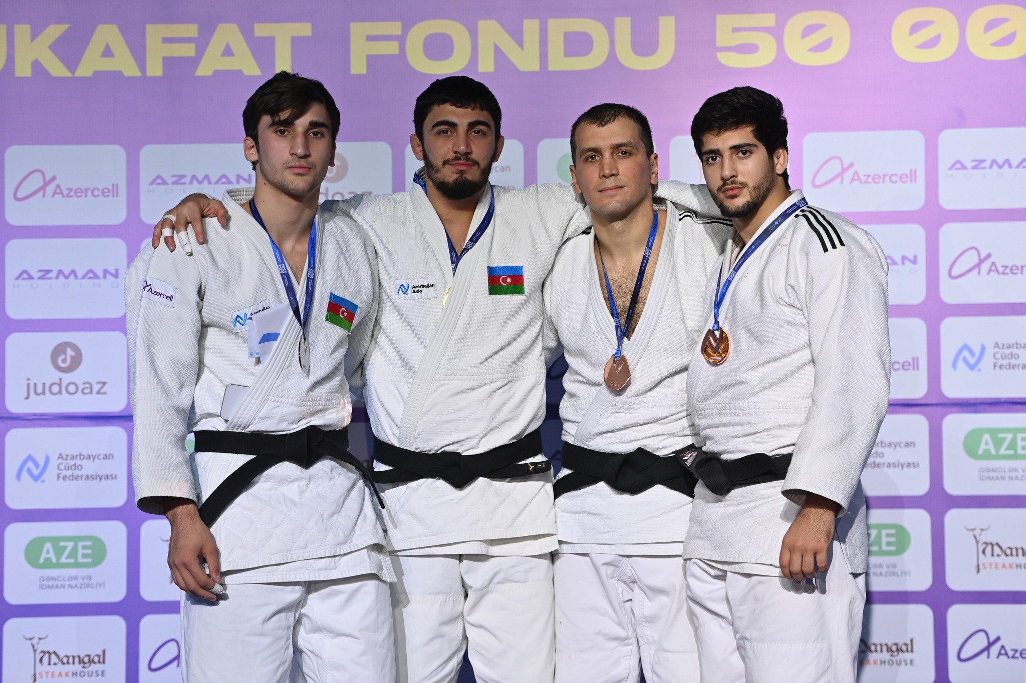 &quot;Judo Club 2012&quot;nin cüdoçuları Azərbaycan çempionatını 7 medalla başa vurdular