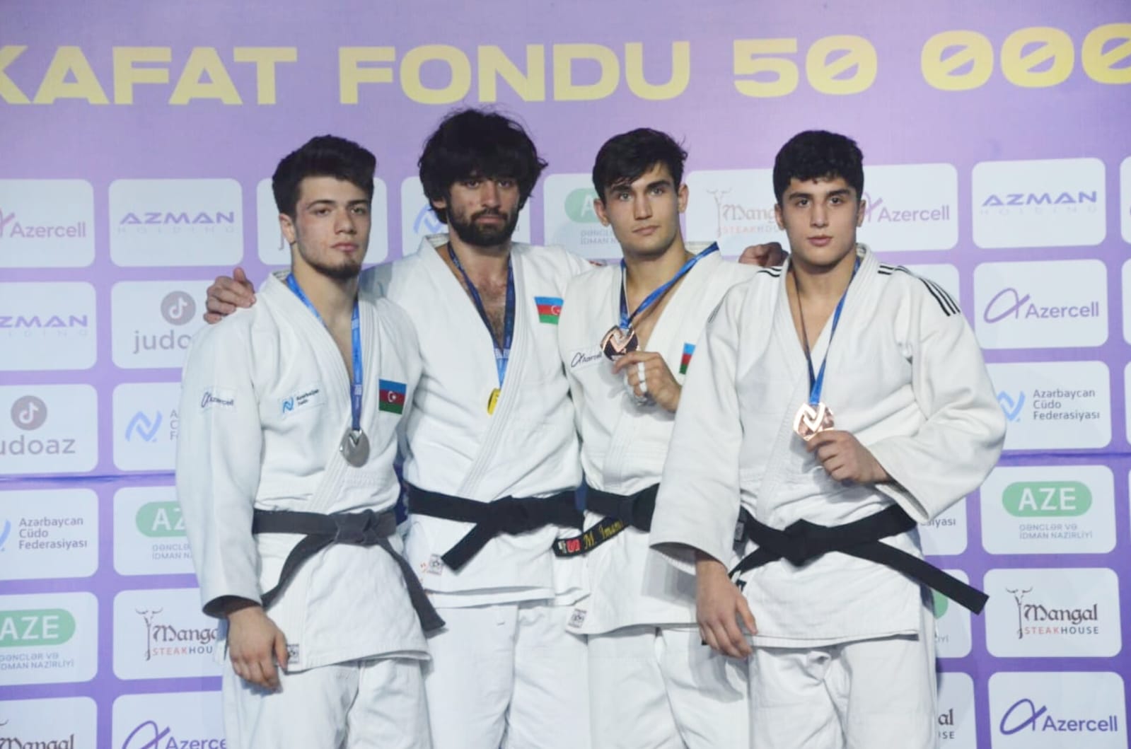 &quot;Judo Club 2012&quot;nin cüdoçuları Azərbaycan çempionatını 7 medalla başa vurdular