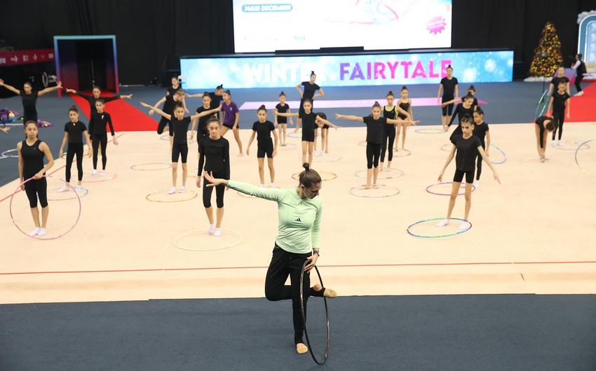 Milli Gimnastika Arenasında &quot;ustad dərsi&quot; keçirilib