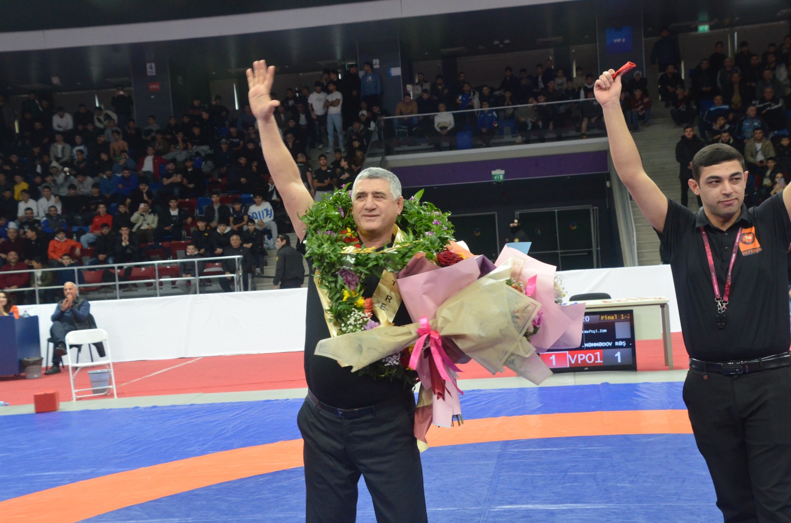 Olimpiya kateqoriyalı hakim Hicran Şərifov karyerasını başa vurdu