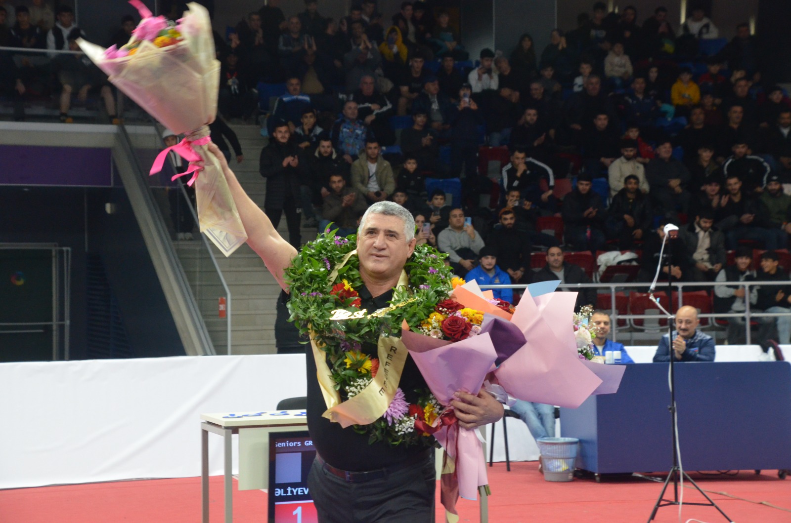 Olimpiya kateqoriyalı hakim Hicran Şərifov karyerasını başa vurdu