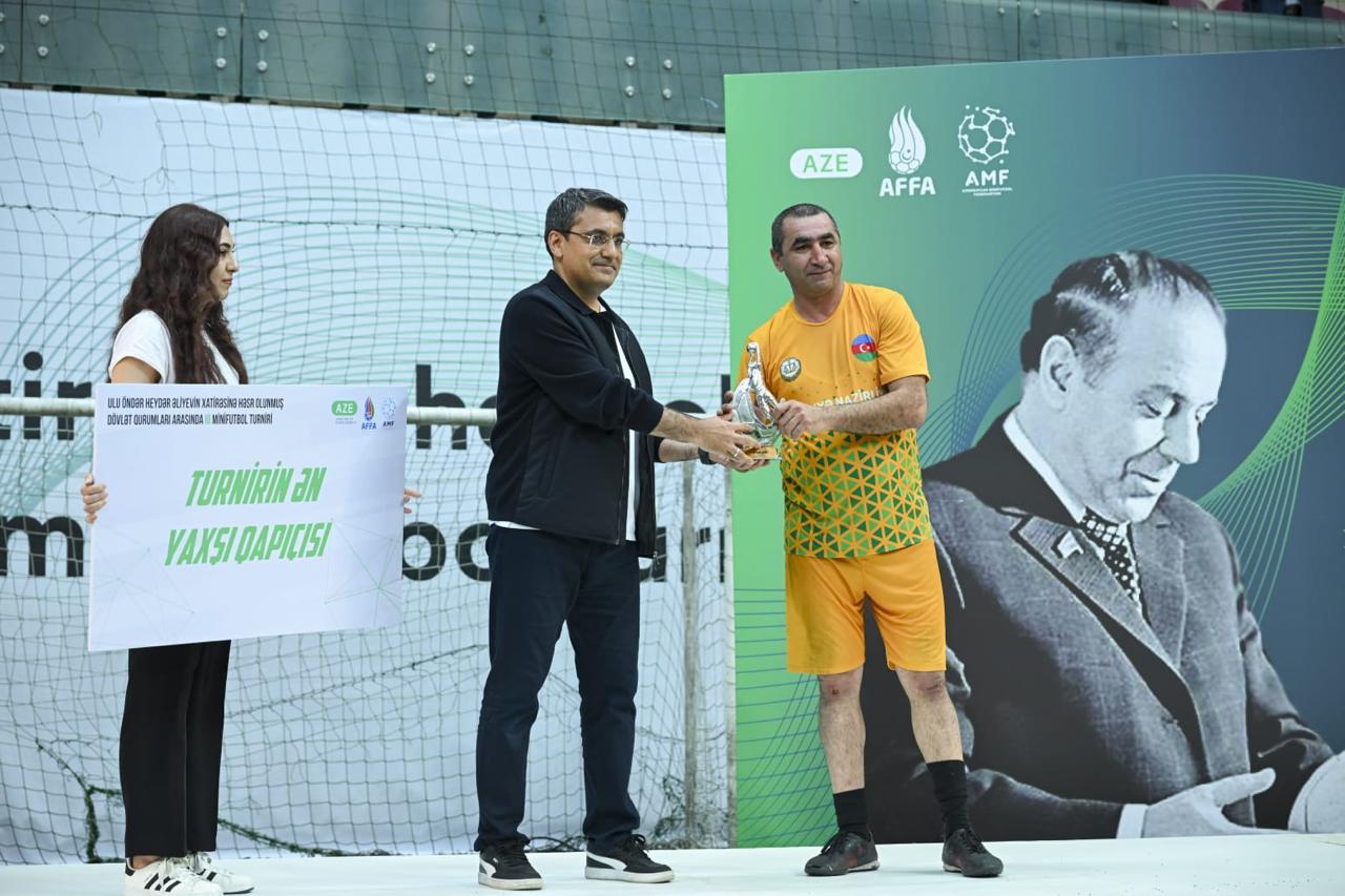 III minifutbol turnirinə yekun vuruldu 