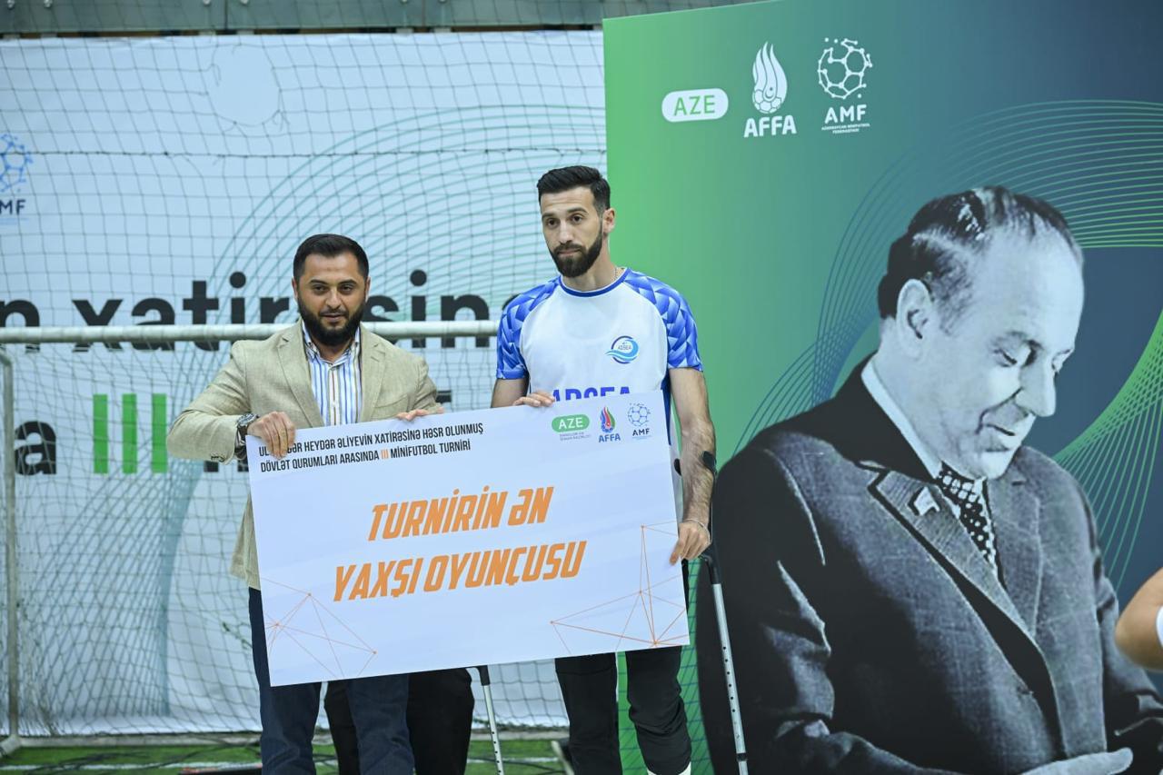 III minifutbol turnirinə yekun vuruldu 