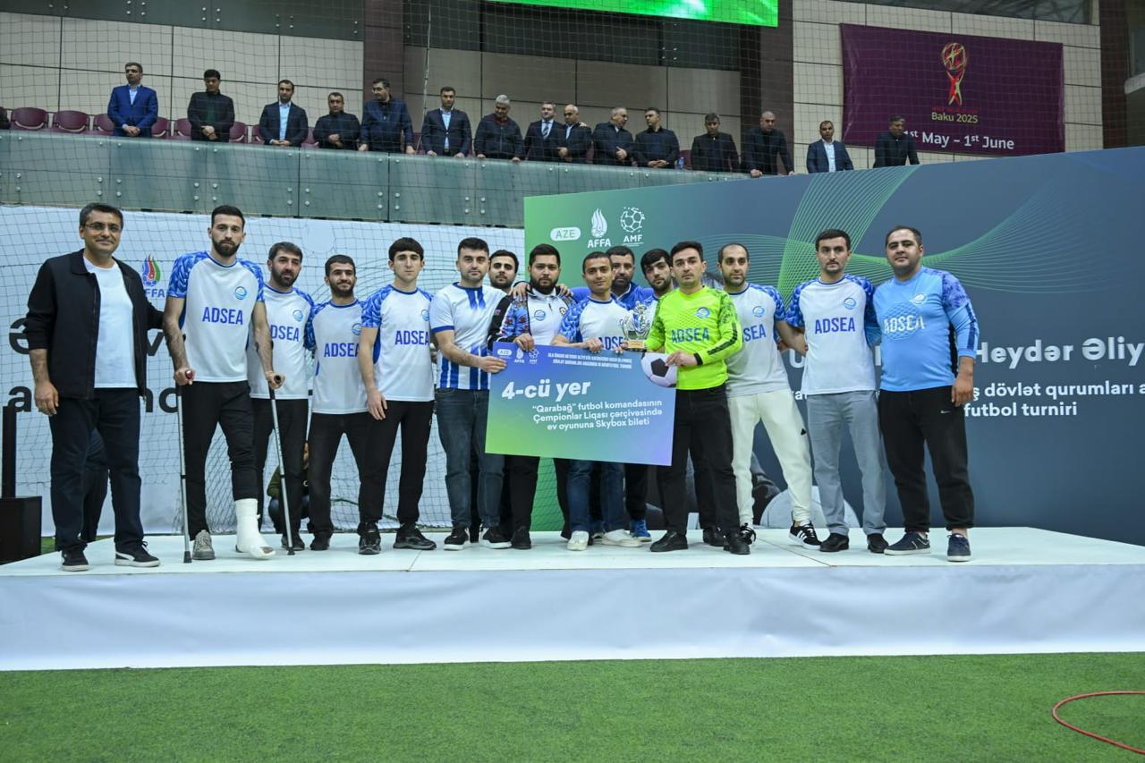 III minifutbol turnirinə yekun vuruldu 