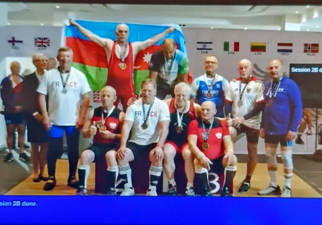 Ustad ağırlıqqaldıranlarımız Avropa çempionatından 4 medalla qayıdırlar - FOTO/VİDEO