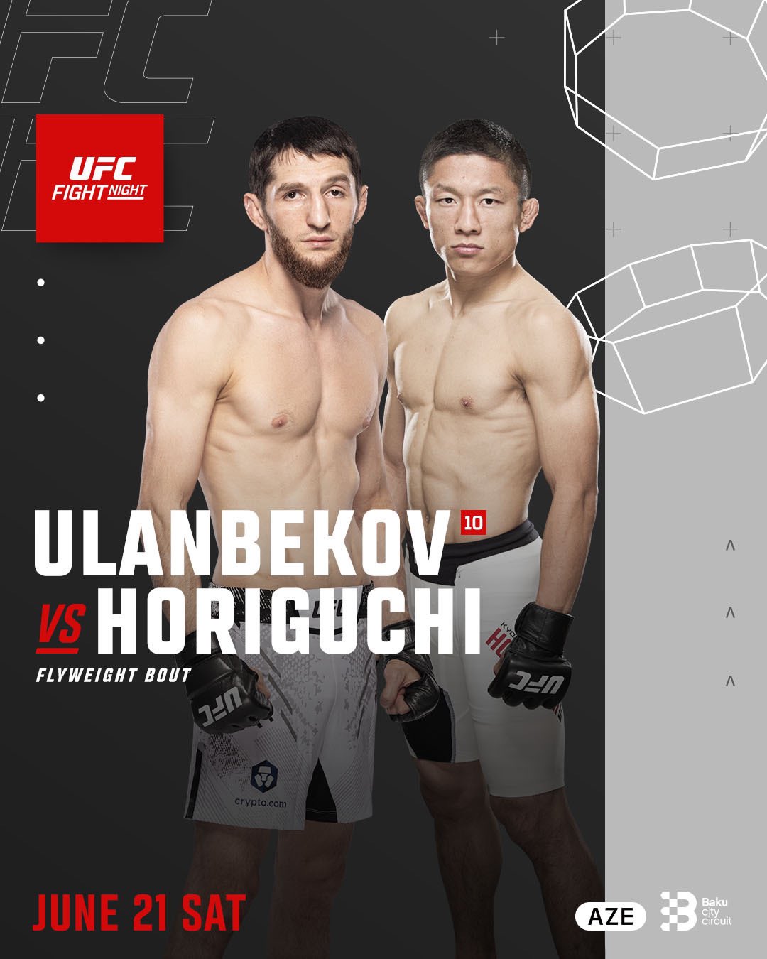 UFC Bakıdakı döyüşlərin kartını açıqladı - 9 həyəcan