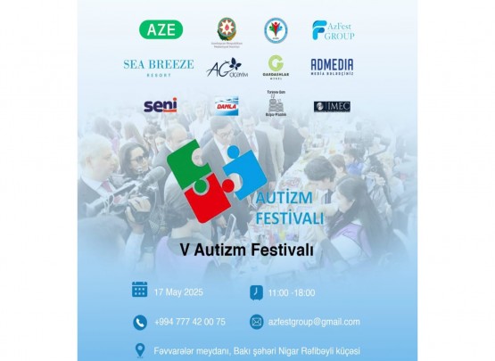 Bakıda V Autizm Festivalı keçiriləcək