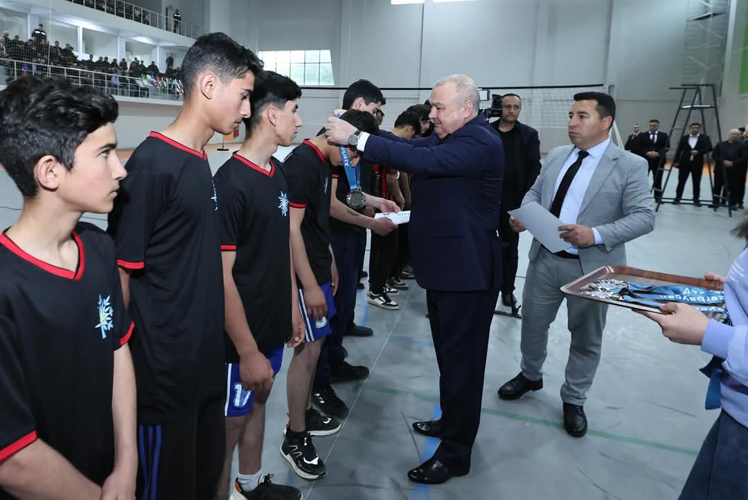 Voleybol üzrə rayon turnirinin final mərhələsi keçirilib