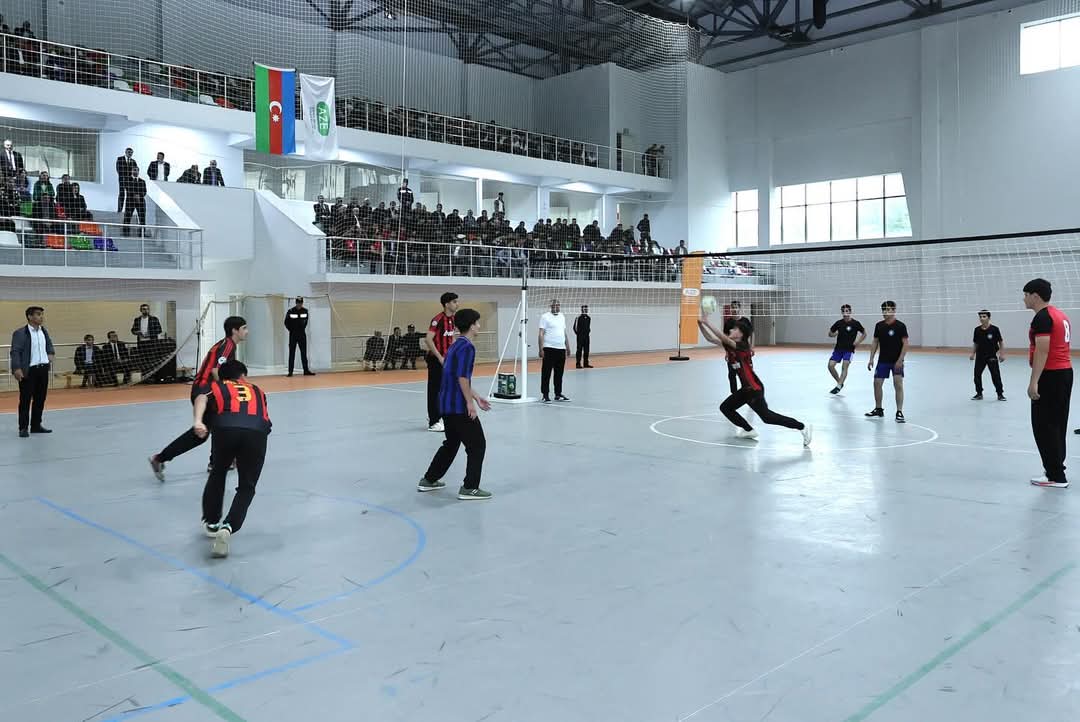 Voleybol üzrə rayon turnirinin final mərhələsi keçirilib