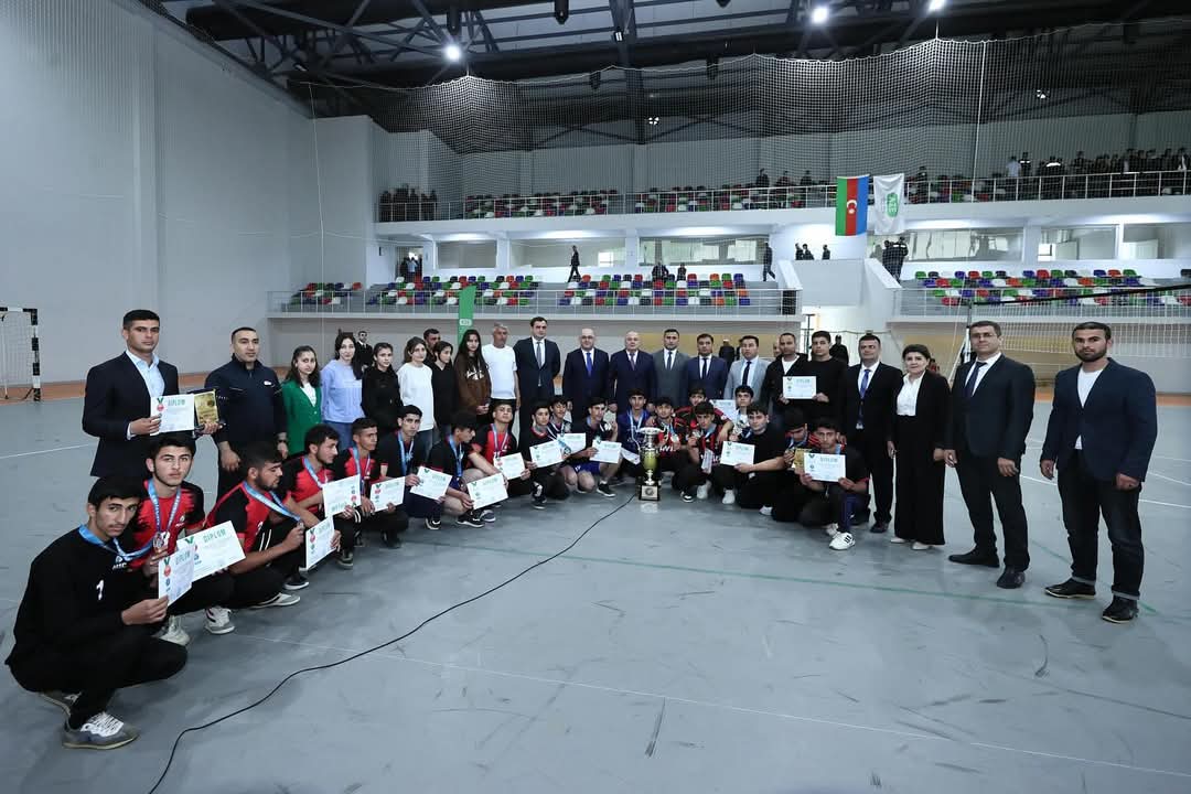 Voleybol üzrə rayon turnirinin final mərhələsi keçirilib