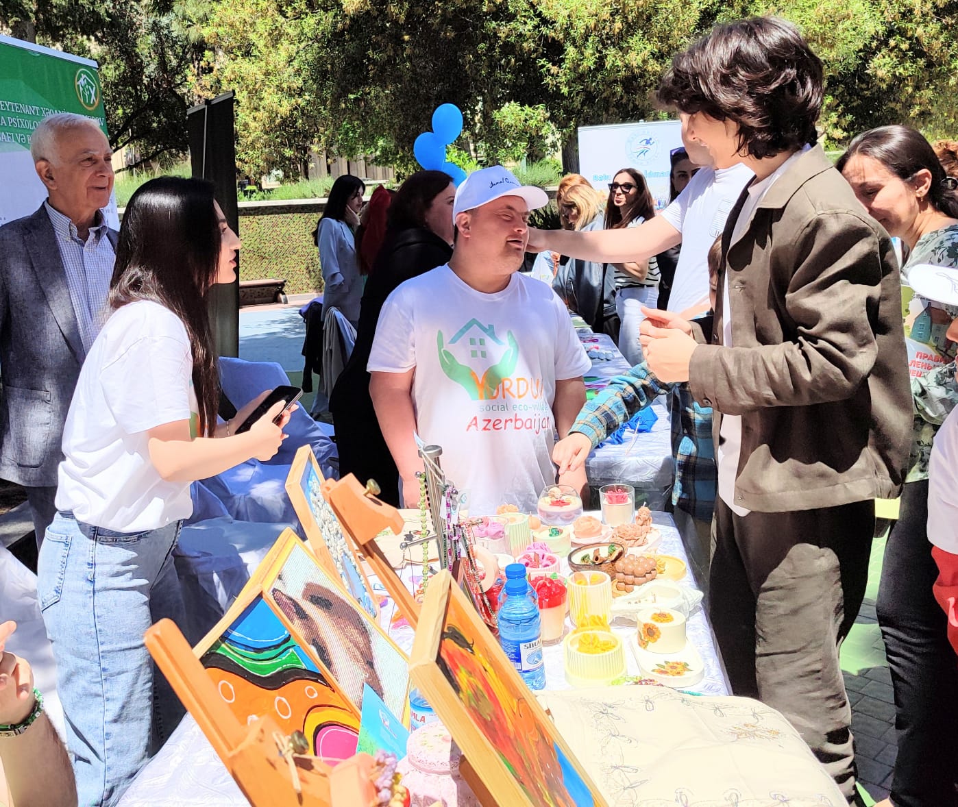 Bakıda autizmli uşaqların cəmiyyətə inteqrasiyası məqsədilə festival keçirilib - FOTO