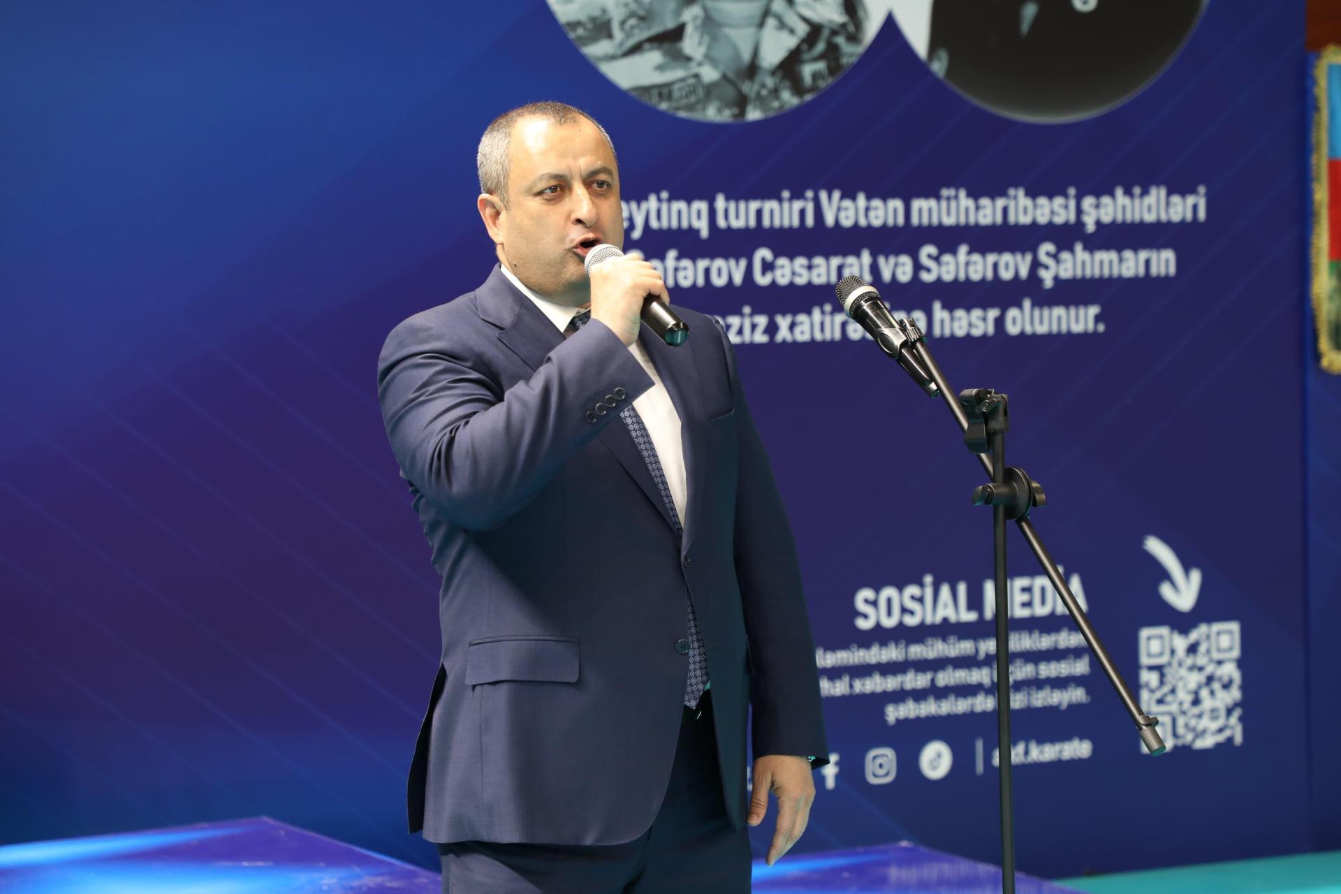  Şəhidlərin xatirəsinə karate üzrə reytinq turniri keçirilib - FOTO