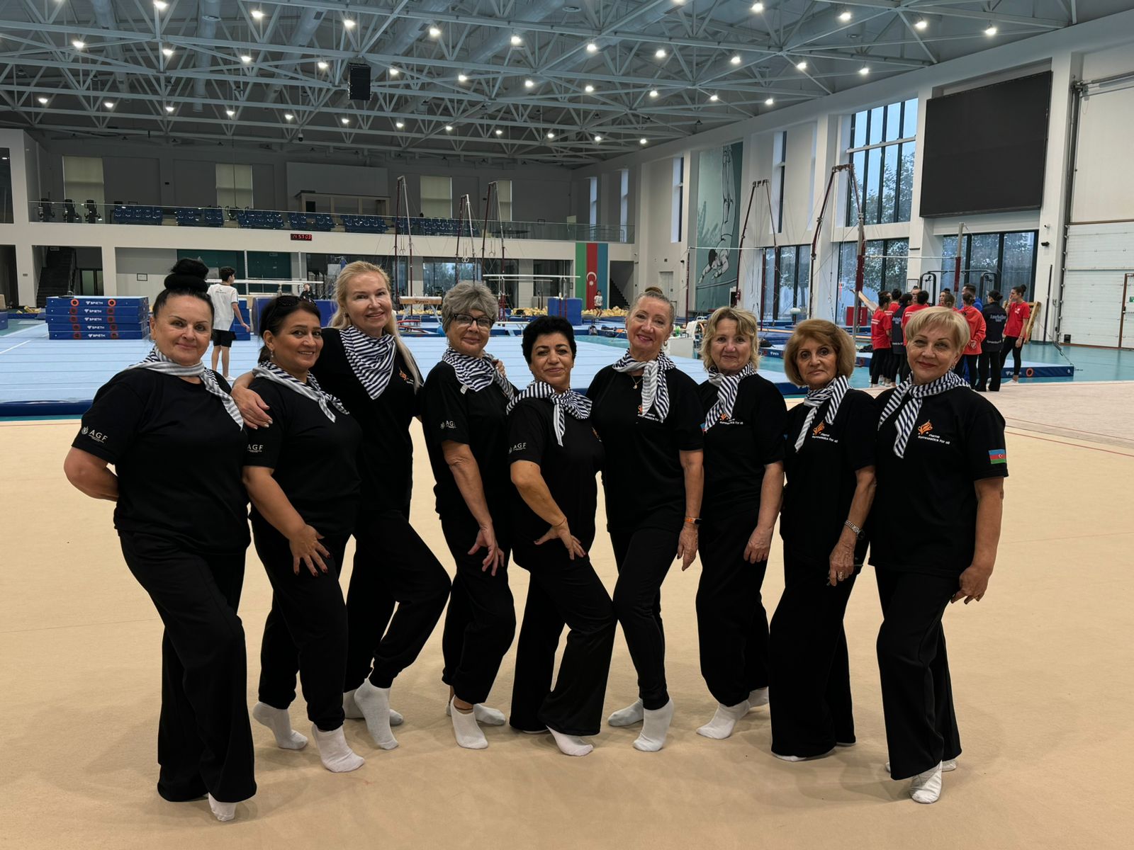 Veteran gimnastın 75 yaşı tamam olur