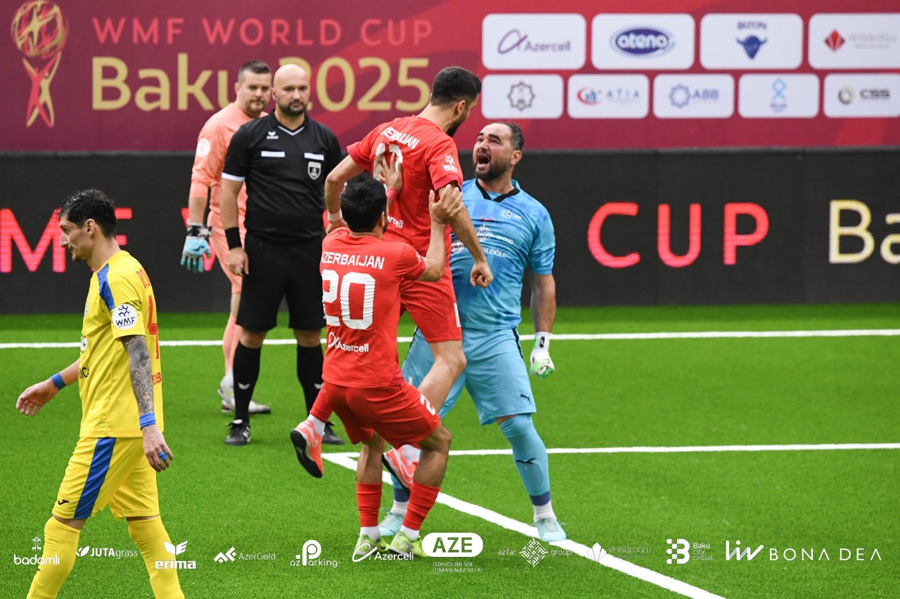 Minifutbol millimiz dünya çempionatının 1/ 4 finalına vəsiqə qazandı