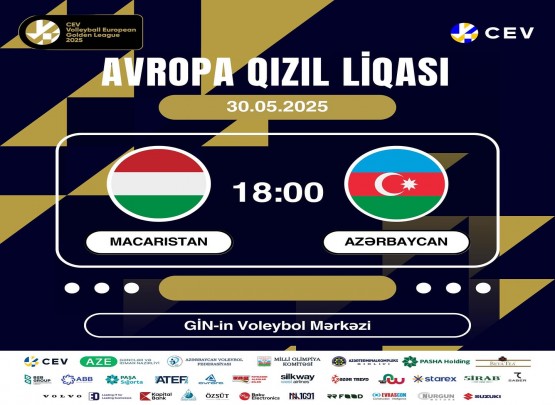 Millimiz Qızıl Avropa Liqasında ilk oyununa çıxır&nbsp;